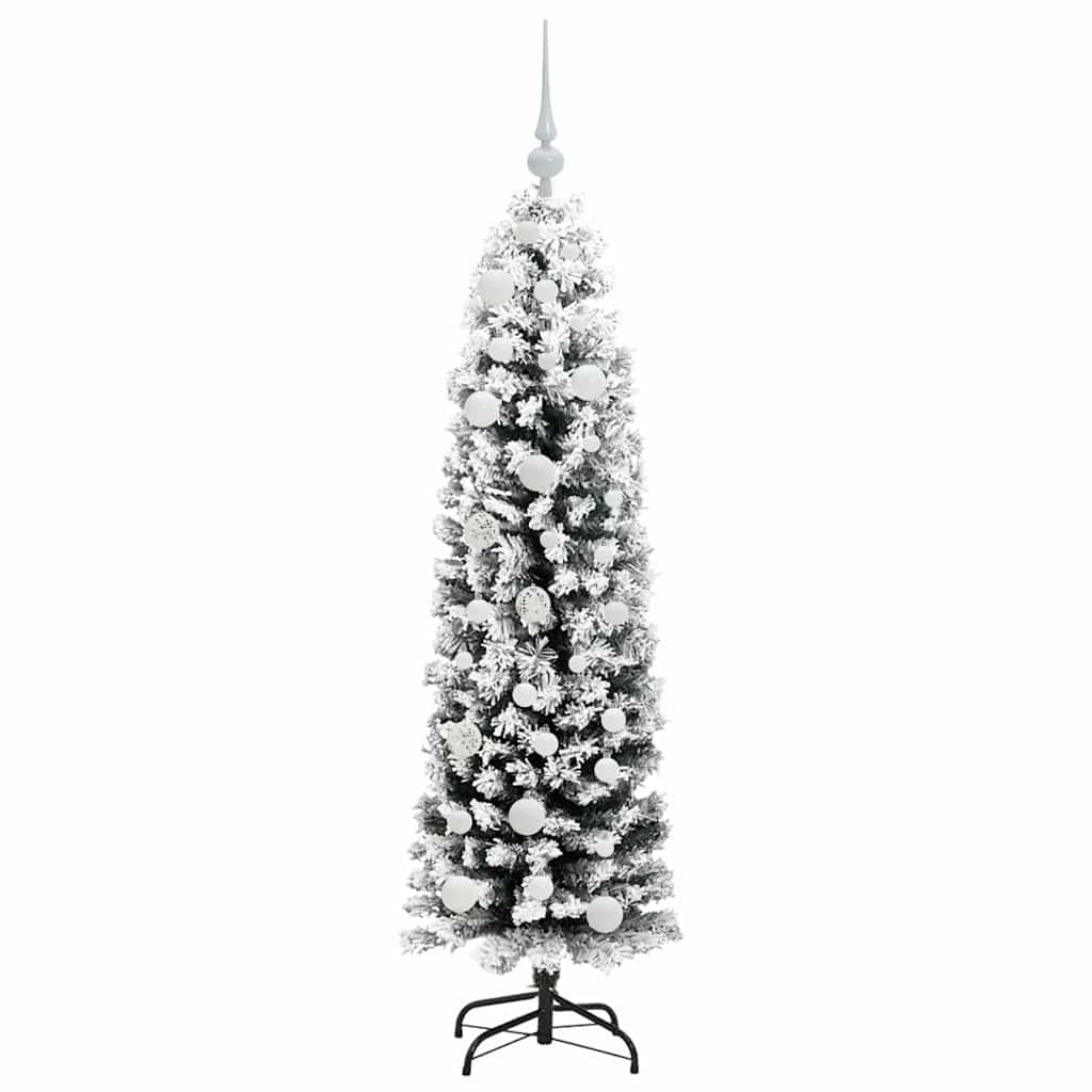Sapin de Noël artificiel Vert 150 cm PVC et acier et plastique - XIOS