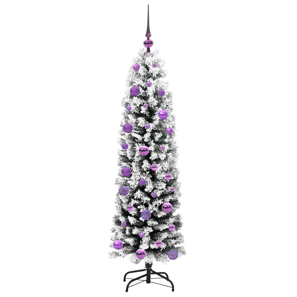 Sapin de Noël artificiel Vert 150 cm PVC et acier et plastique - XIOS