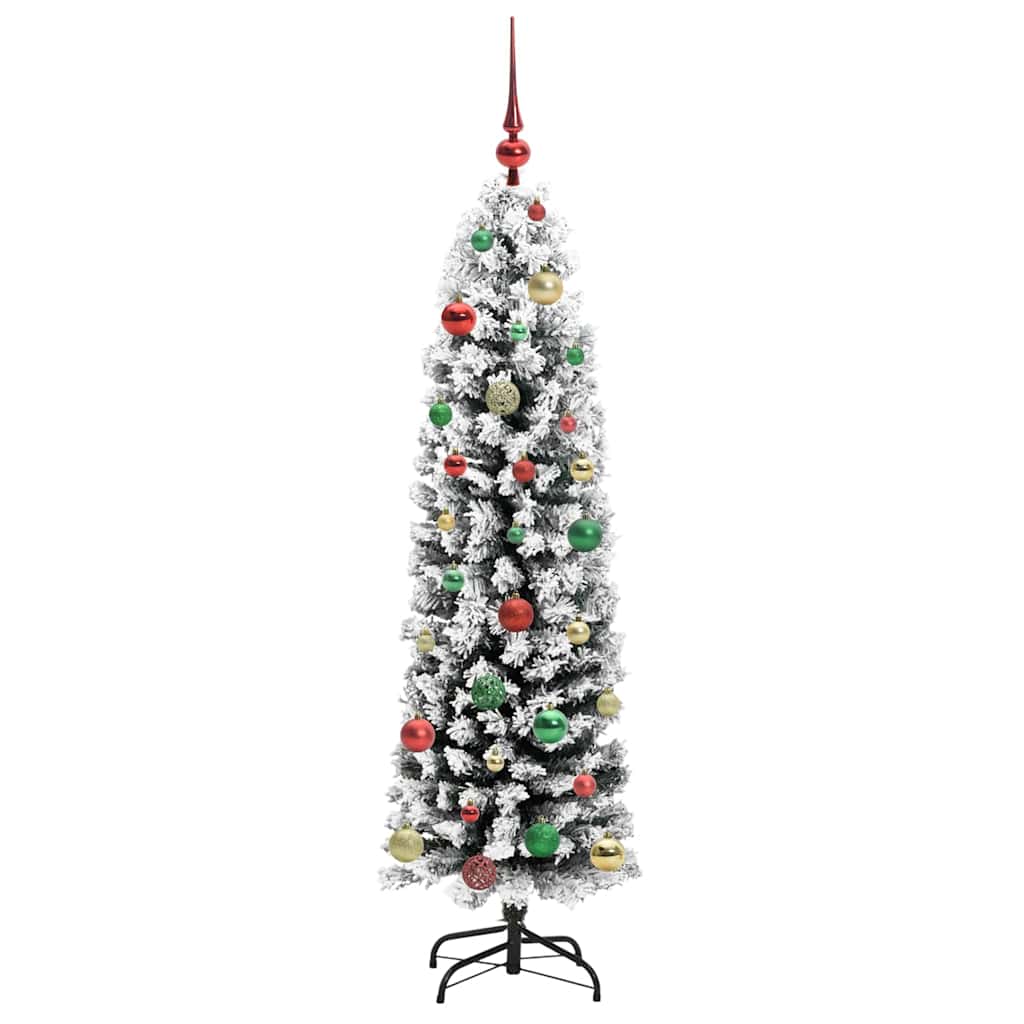 Sapin de Noël artificiel Vert 150 cm PVC et acier et plastique - XIOS