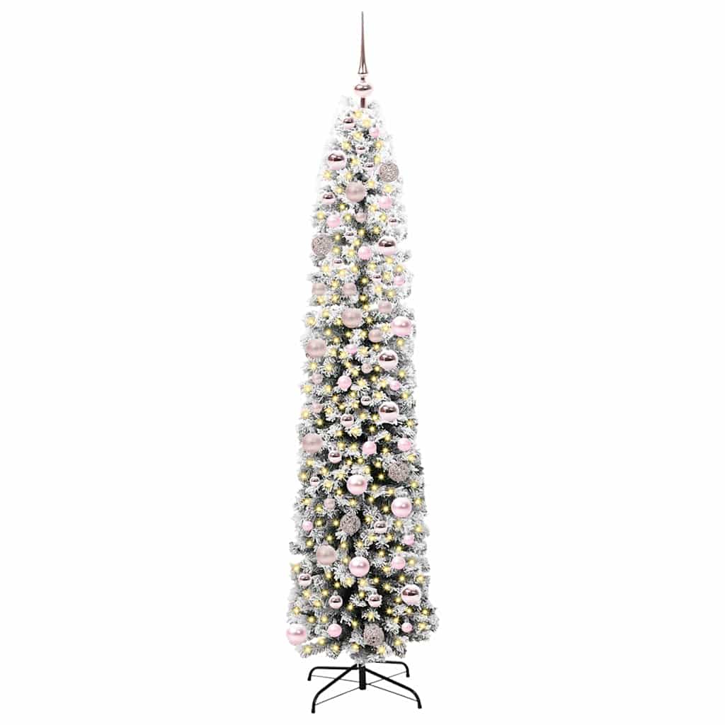 Sapin de Noël artificiel Vert 180 cm PVC et acier et plastique - XIOS