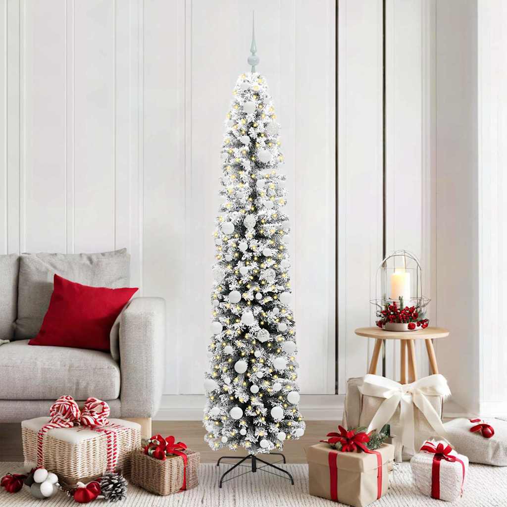 Sapin de Noël artificiel Vert 180 cm PVC et acier et plastique - XIOS