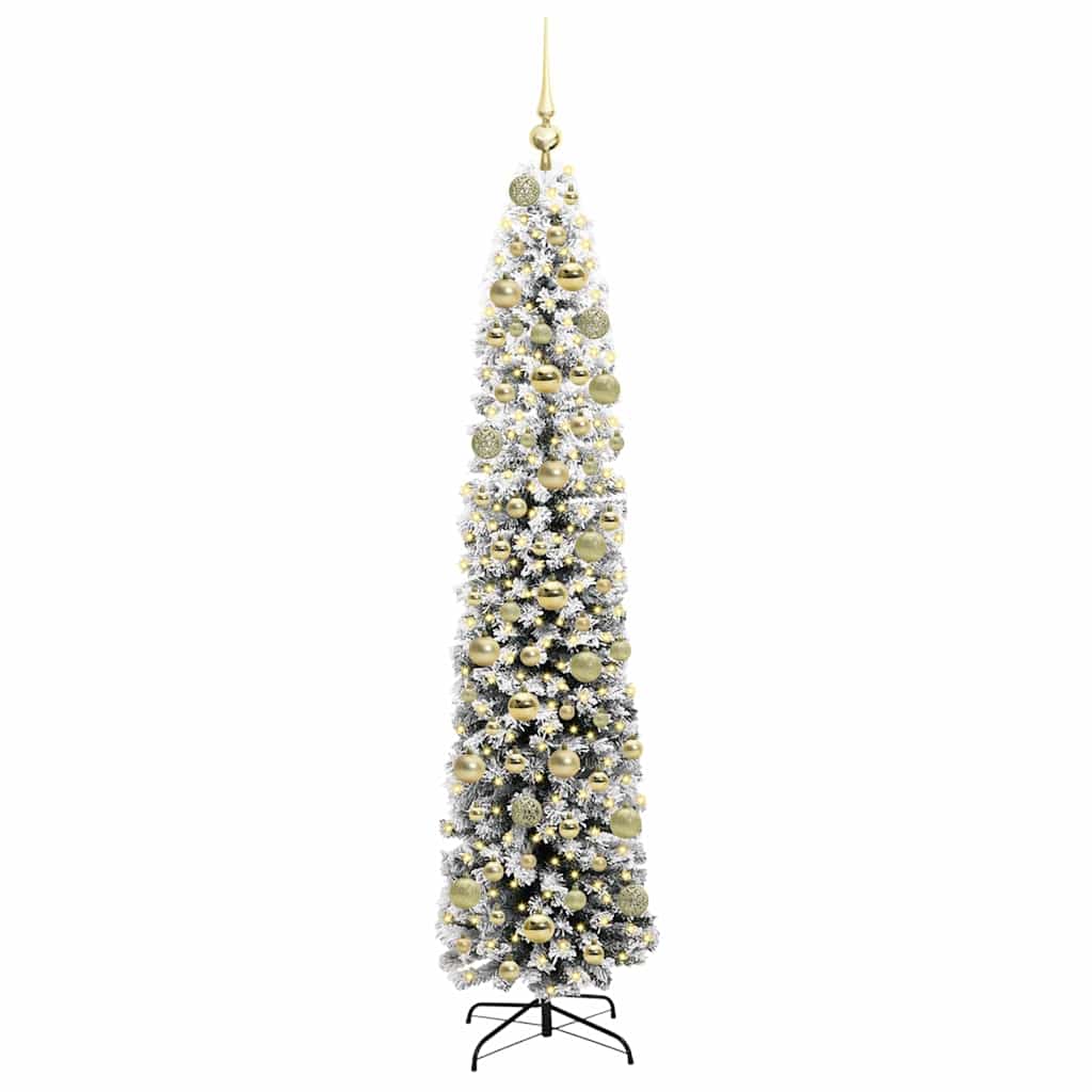 Sapin de Noël artificiel Vert 180 cm PVC et acier et plastique - XIOS
