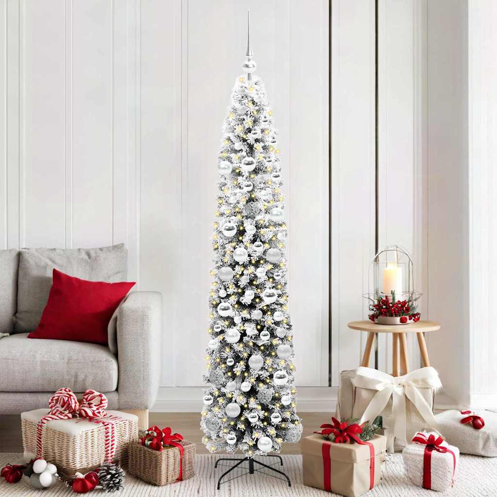 Sapin de Noël artificiel Vert 180 cm PVC et acier et plastique - XIOS