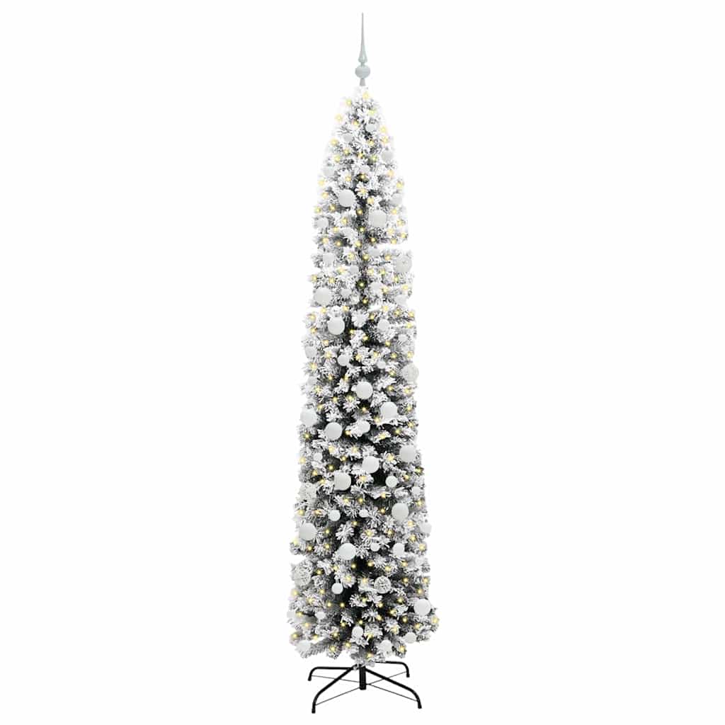 Sapin de Noël artificiel Vert 210 cm PVC et acier et plastique - XIOS