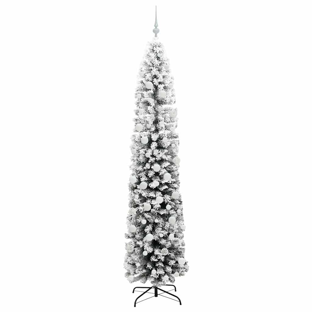 Sapin de Noël artificiel Vert 210 cm PVC et acier et plastique - XIOS