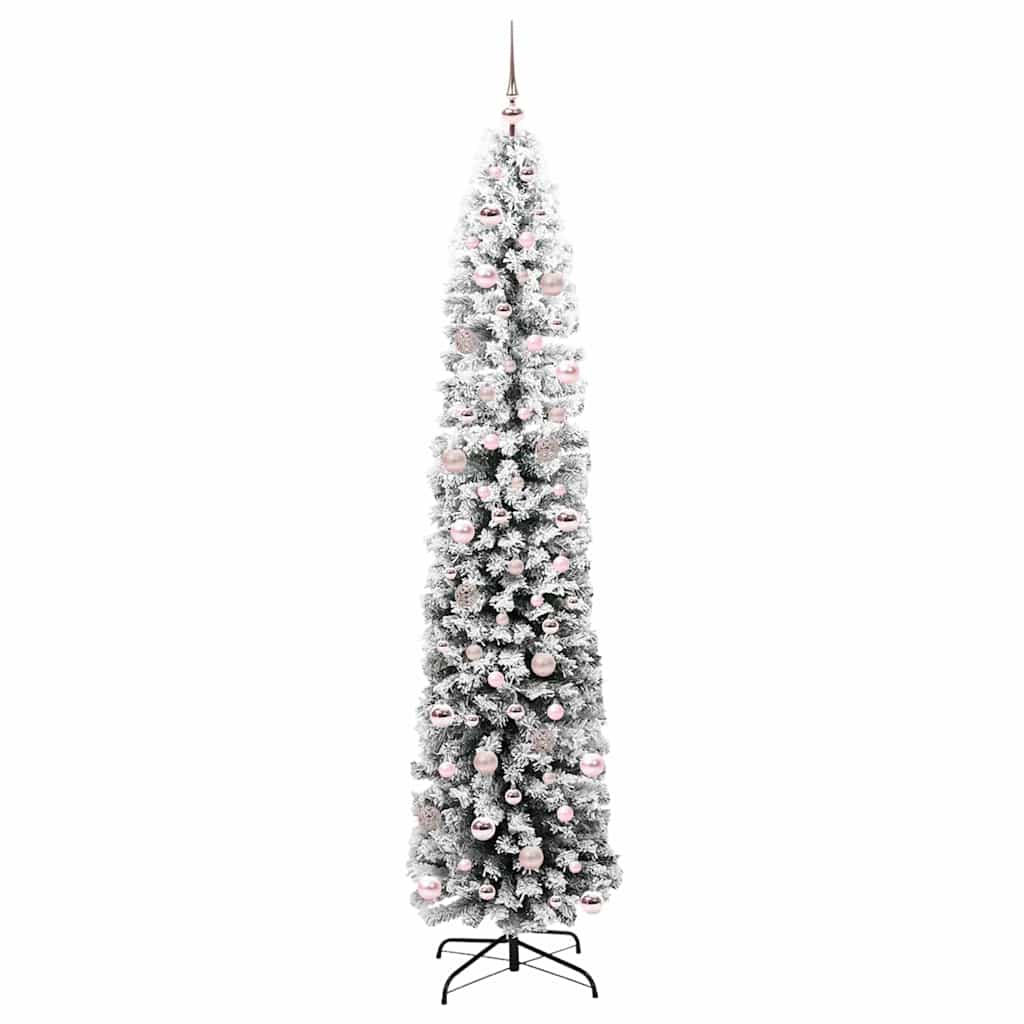 Sapin de Noël artificiel Vert 240 cm PVC et acier et plastique - XIOS