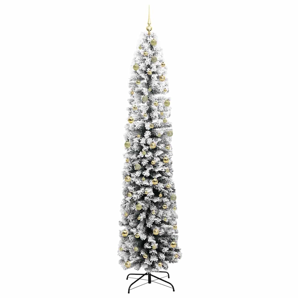 Sapin de Noël artificiel Vert 240 cm PVC et acier et plastique - XIOS