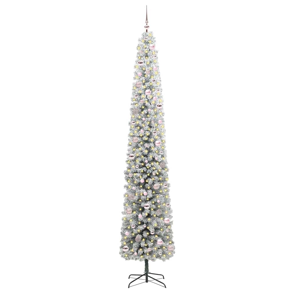 Sapin de Noël artificiel Vert 270 cm PVC et acier et plastique - XIOS
