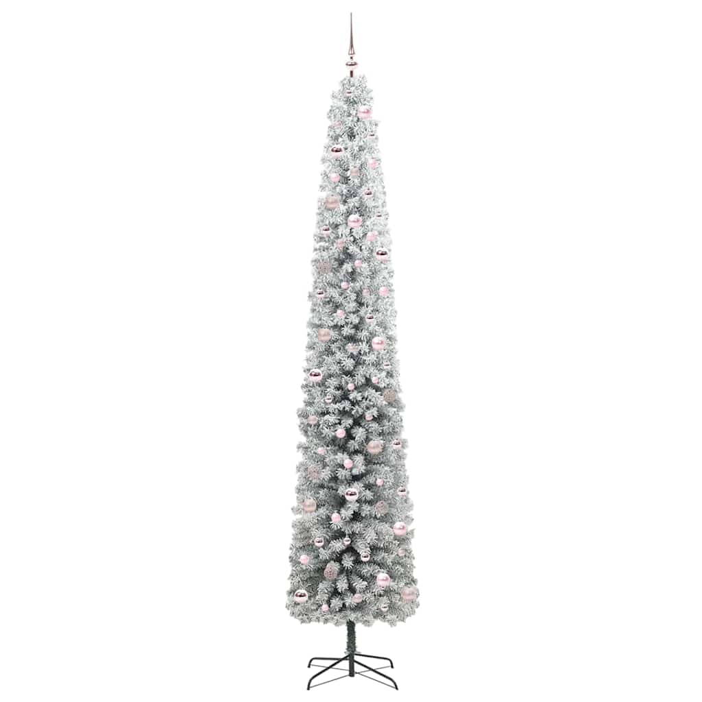 Sapin de Noël artificiel Vert 270 cm PVC et acier et plastique - XIOS
