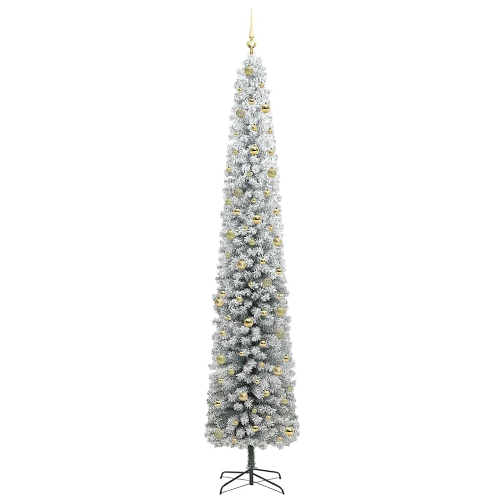 Sapin de Noël artificiel Vert 270 cm PVC et acier et plastique - XIOS