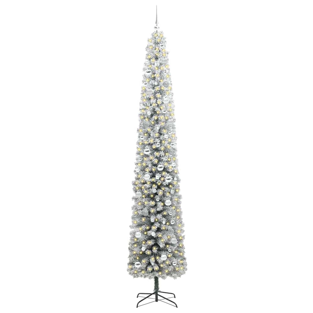 Sapin de Noël artificiel Vert 270 cm PVC et acier et plastique - XIOS