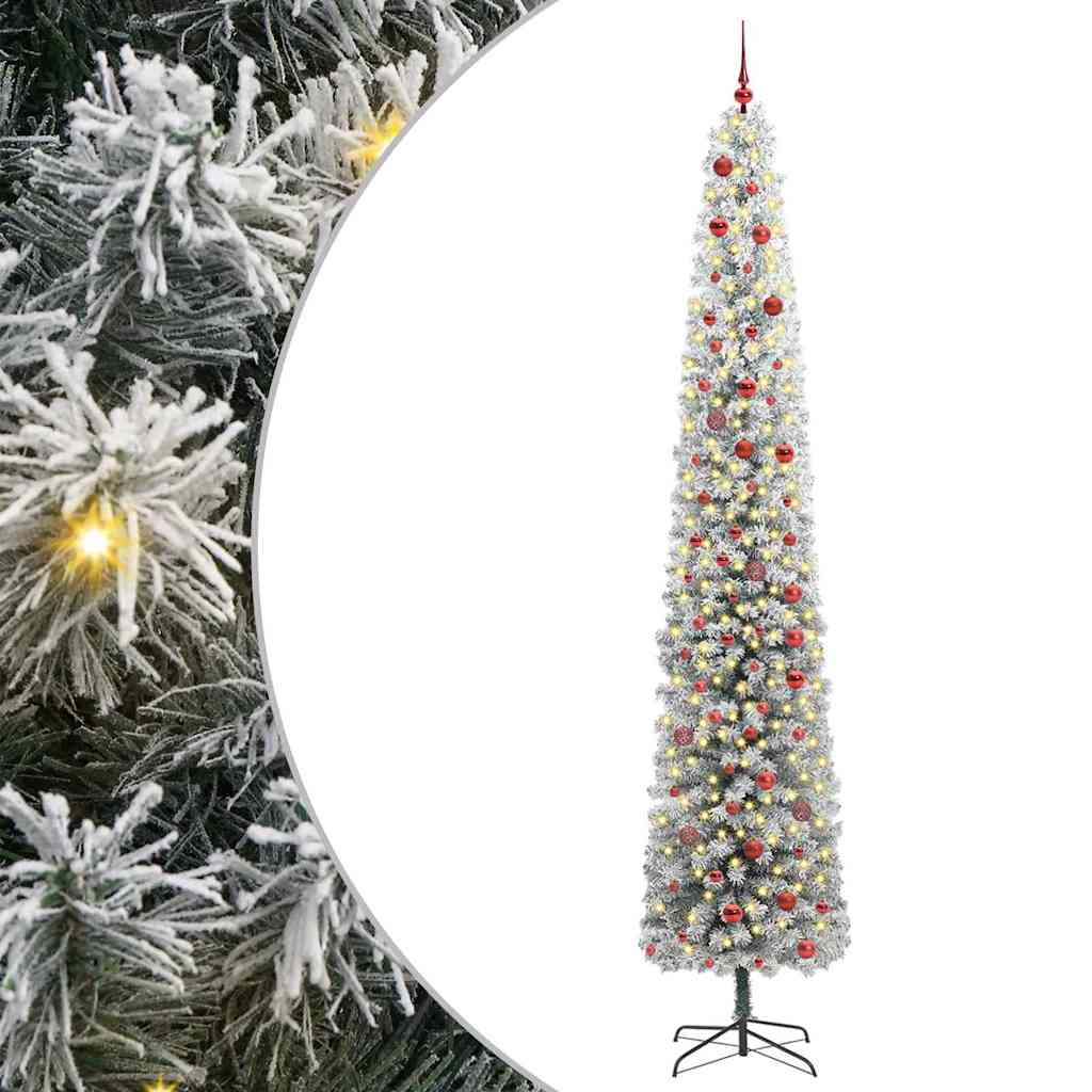 Sapin de Noël artificiel Vert 300 cm PVC et acier et plastique - XIOS