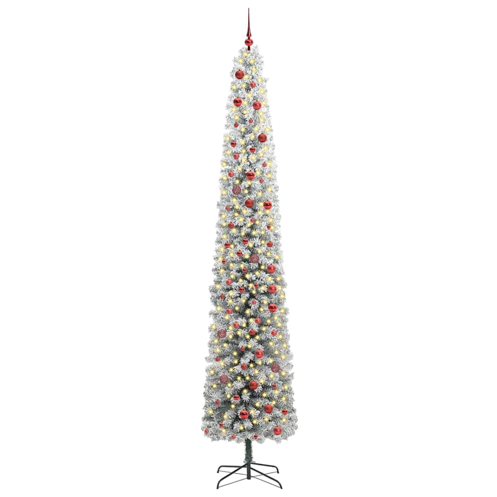 Sapin de Noël artificiel Vert 300 cm PVC et acier et plastique - XIOS