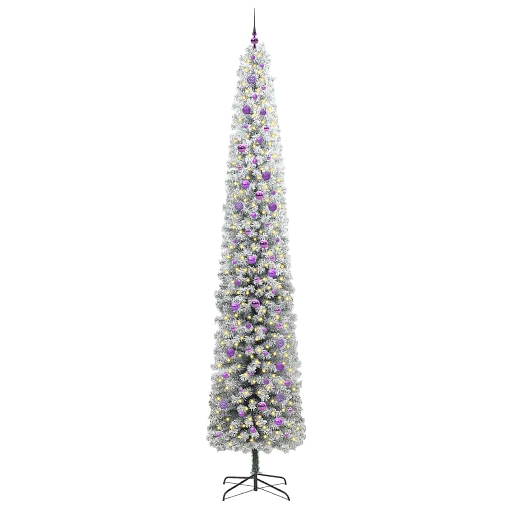 Sapin de Noël artificiel Vert 300 cm PVC et acier et plastique - XIOS