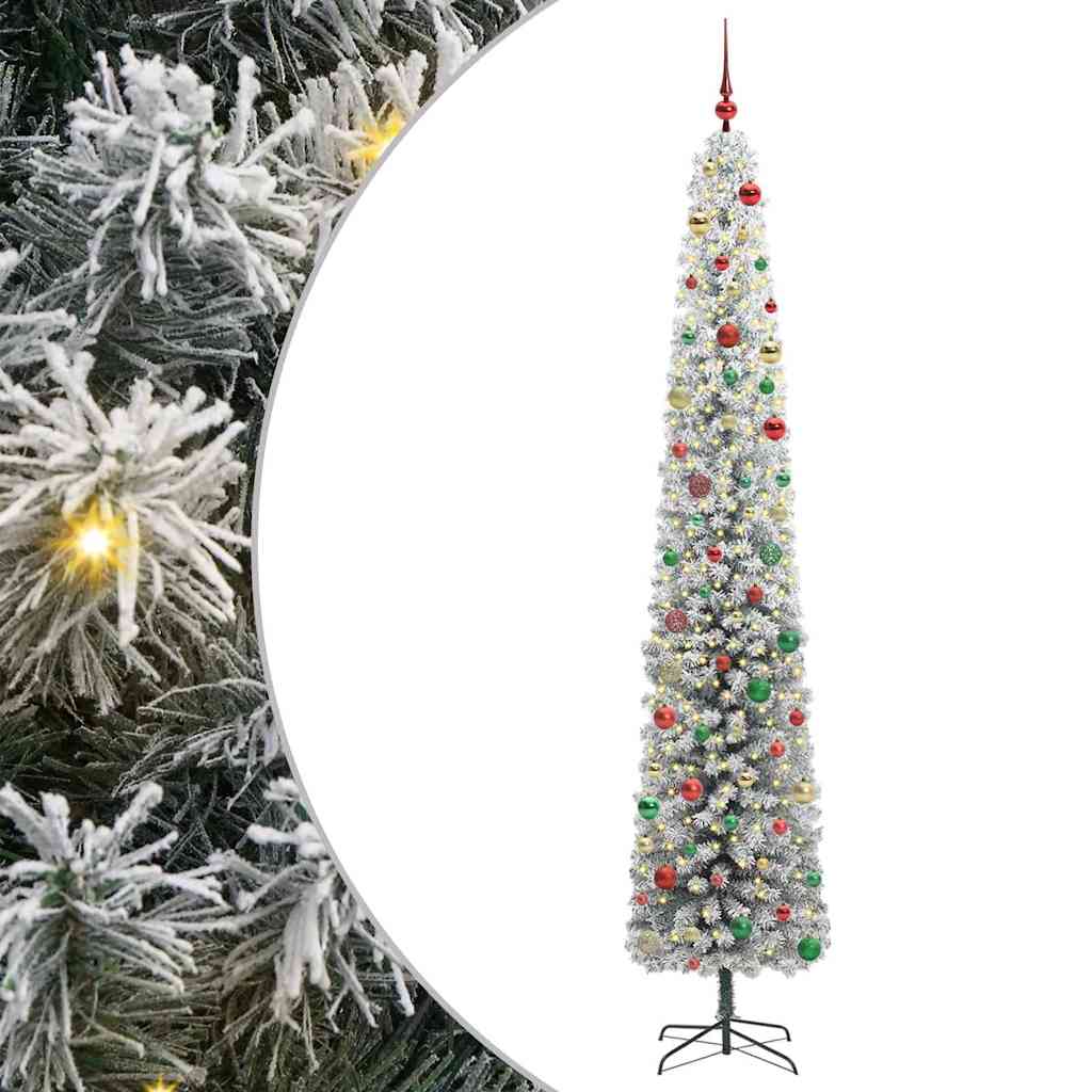 Sapin de Noël artificiel Vert 300 cm PVC et acier et plastique - XIOS