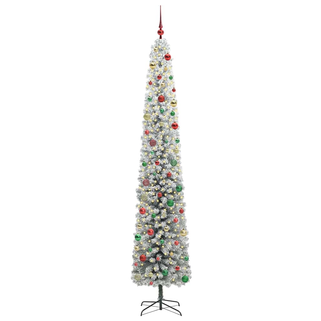 Sapin de Noël artificiel Vert 300 cm PVC et acier et plastique - XIOS