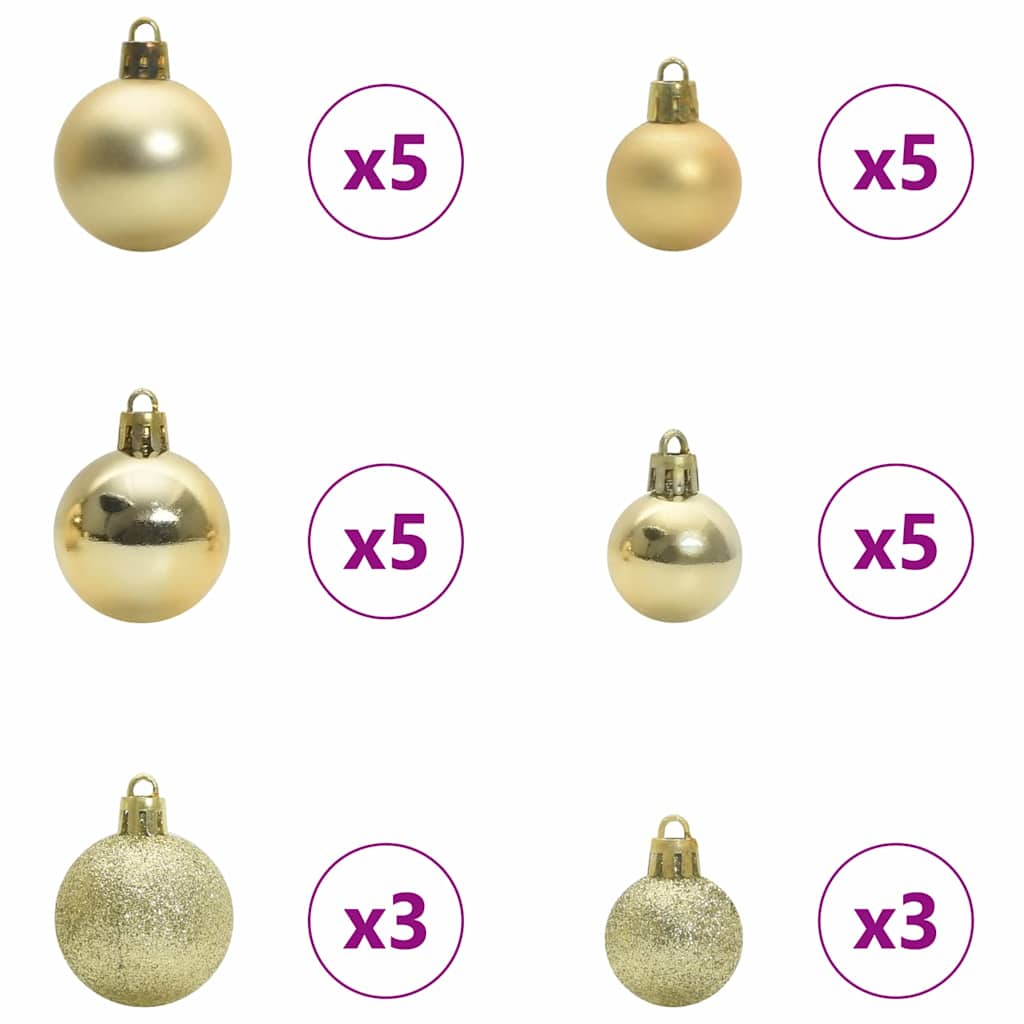 Sapin de Noël artificiel Vert 300 cm PVC et acier et plastique - XIOS