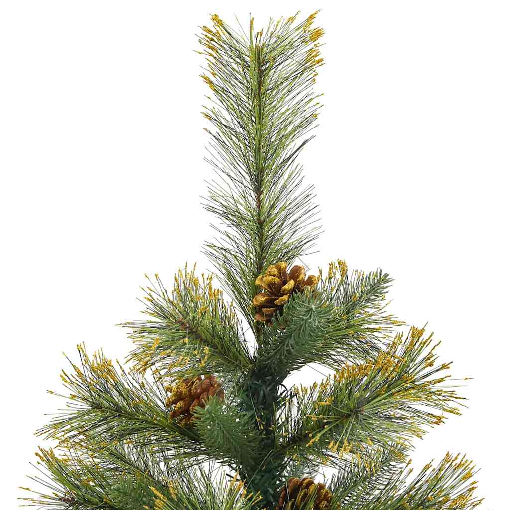 Sapin de Noël artificiel avec branches pliables et cônes 120 cm - XIOS