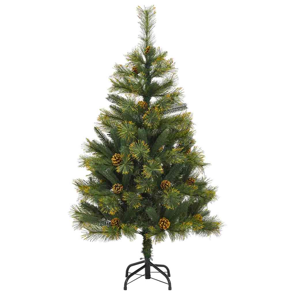 Sapin de Noël artificiel avec branches pliables et cônes 120 cm - XIOS