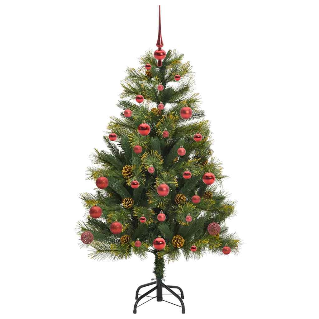 Sapin de Noël artificiel avec branches pliables et cônes 150 cm - XIOS