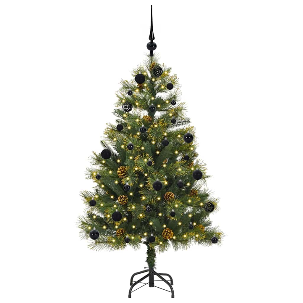 Sapin de Noël artificiel avec branches pliables et cônes 150 cm - XIOS