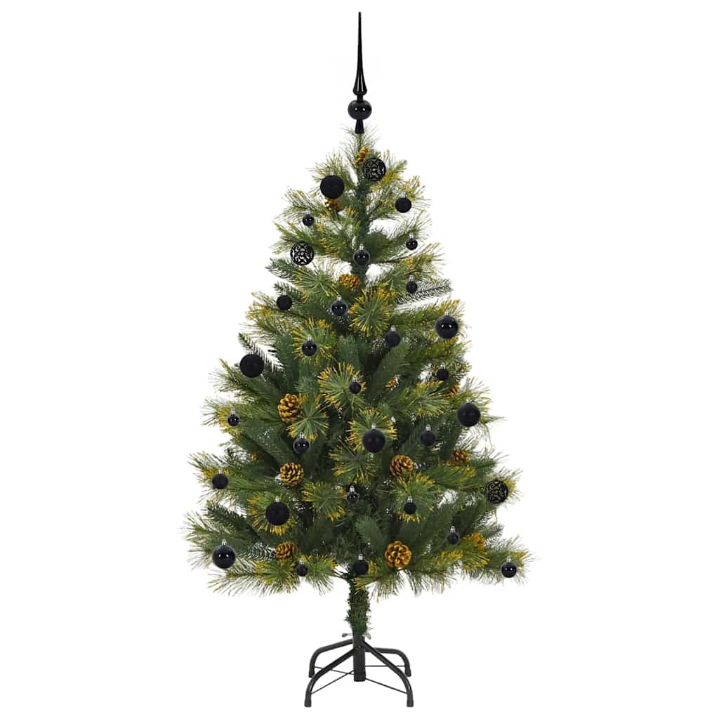 Sapin de Noël artificiel avec branches pliables et cônes 150 cm - XIOS