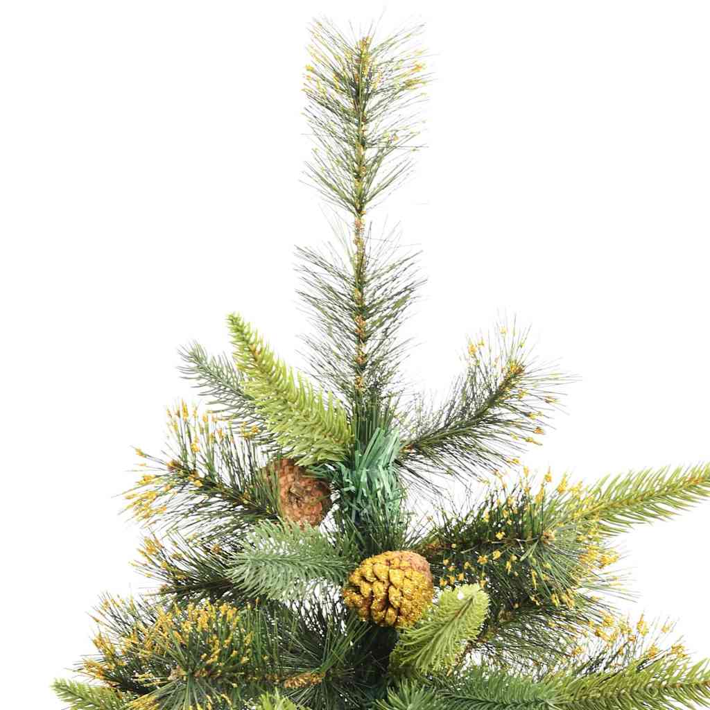 Sapin de Noël artificiel avec branches pliables et cônes 240 cm - XIOS
