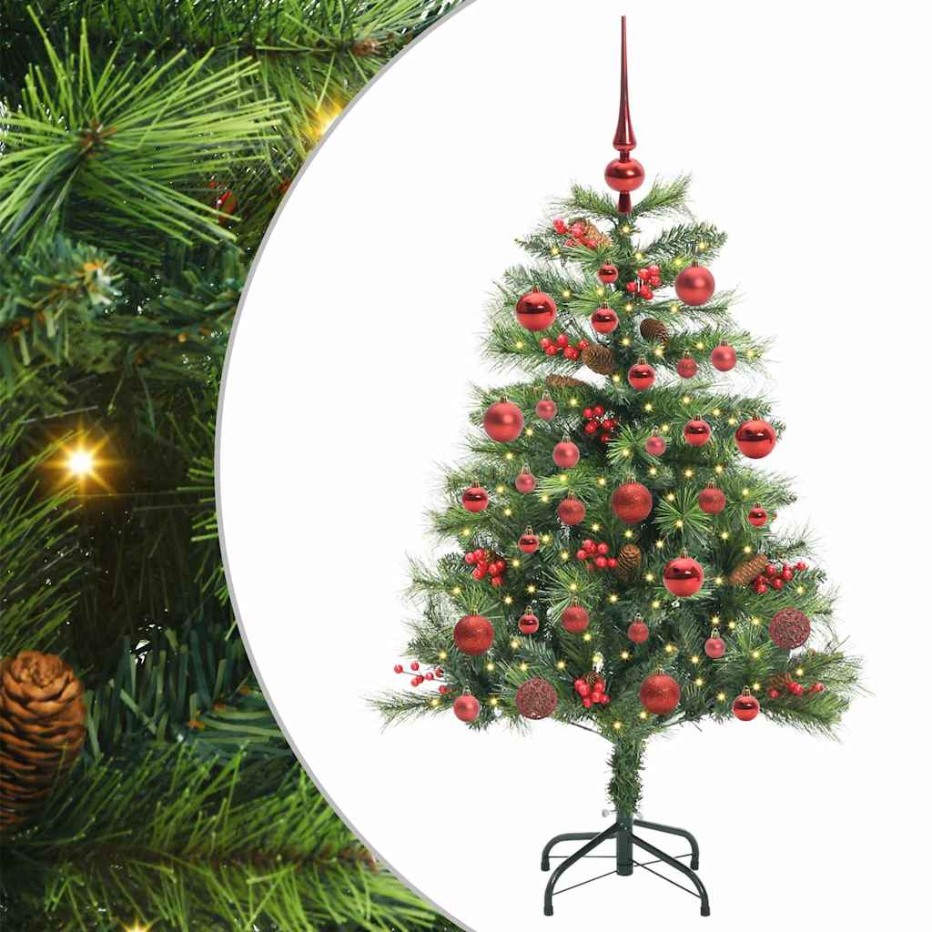 Sapin de Noël artificiel Vert 150 cm PVC et métal - XIOS