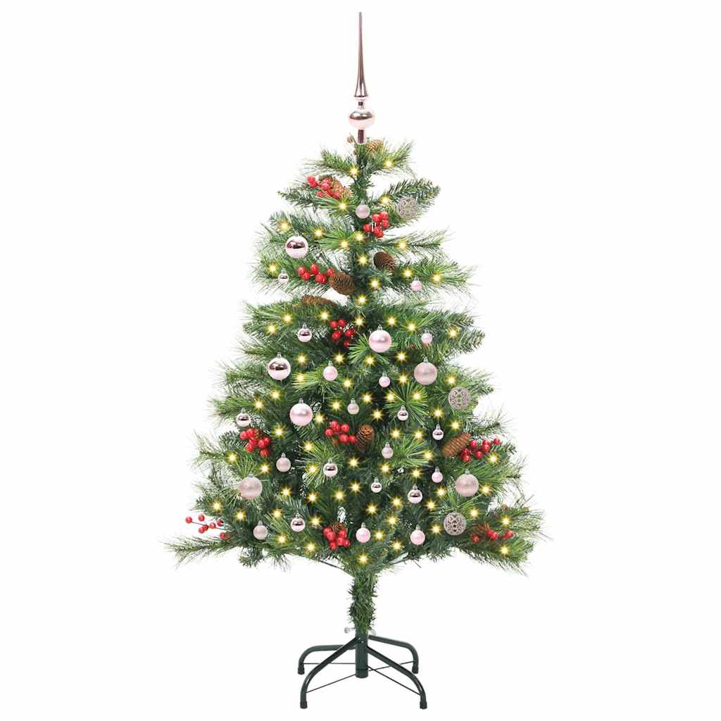 Sapin de Noël artificiel Vert 150 cm PVC et métal - XIOS