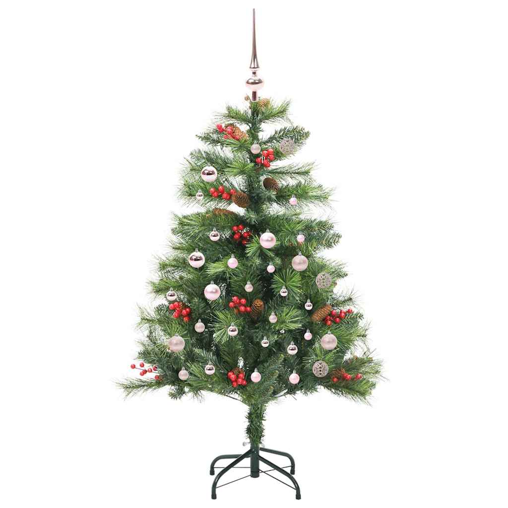 Sapin de Noël artificiel Vert 150 cm PVC et métal - XIOS