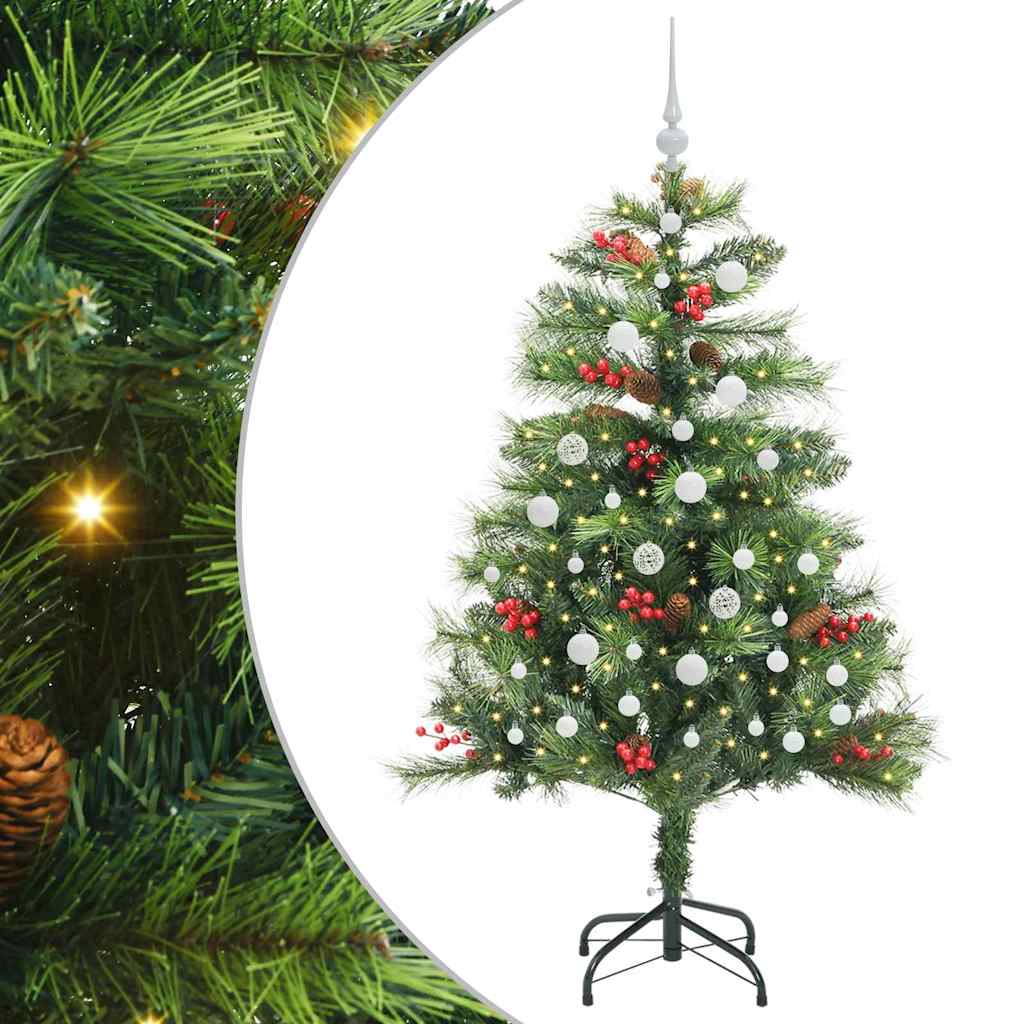 Sapin de Noël artificiel Vert 150 cm PVC et métal - XIOS