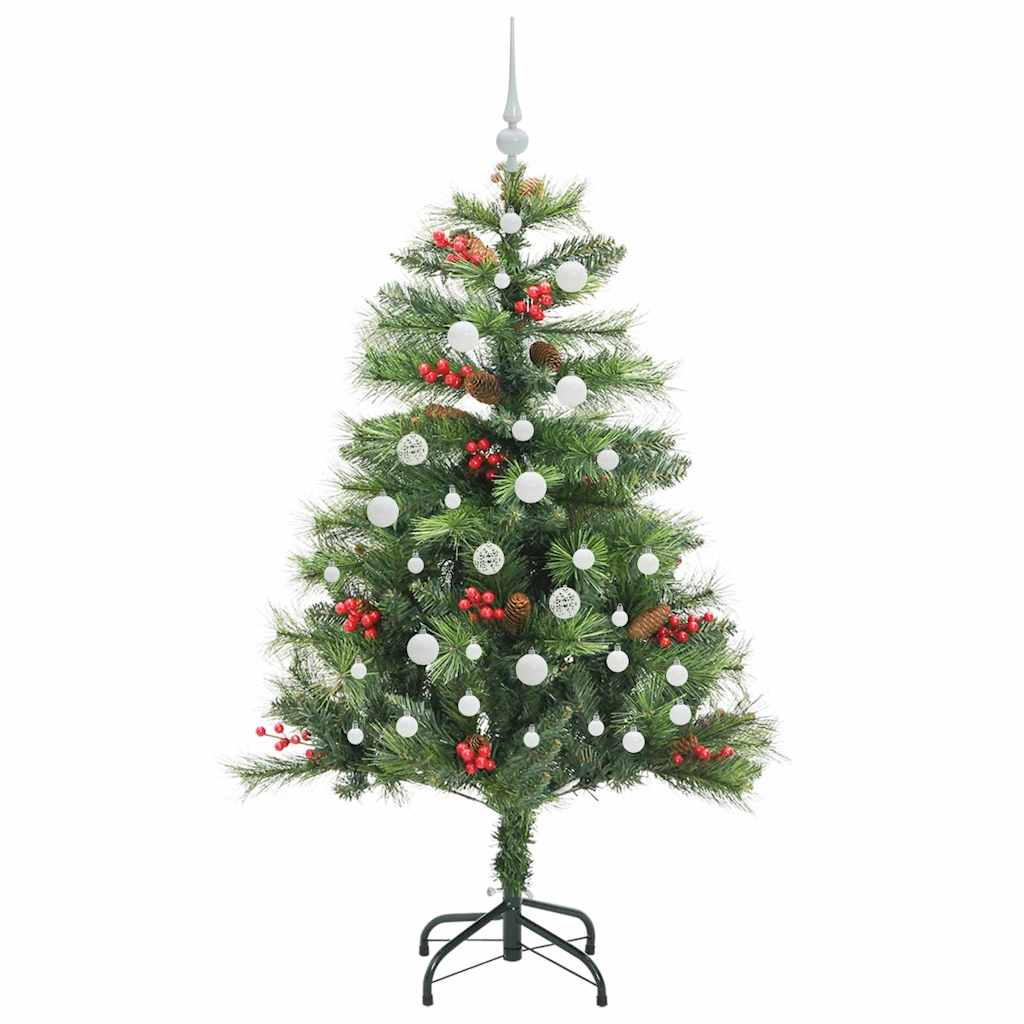 Sapin de Noël artificiel Vert 150 cm PVC et métal - XIOS