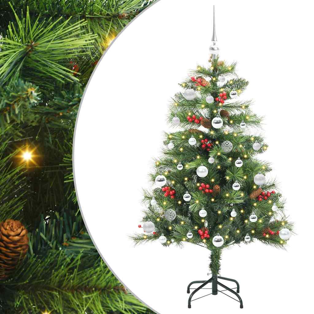 Sapin de Noël artificiel Vert 150 cm PVC et métal - XIOS