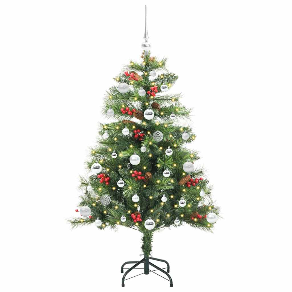 Sapin de Noël artificiel Vert 150 cm PVC et métal - XIOS