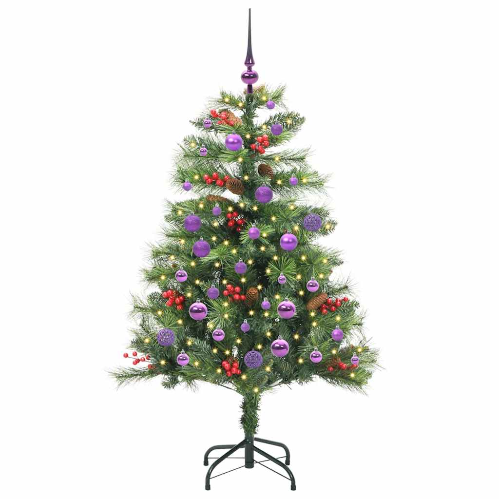 Sapin de Noël artificiel Vert 150 cm PVC et métal - XIOS