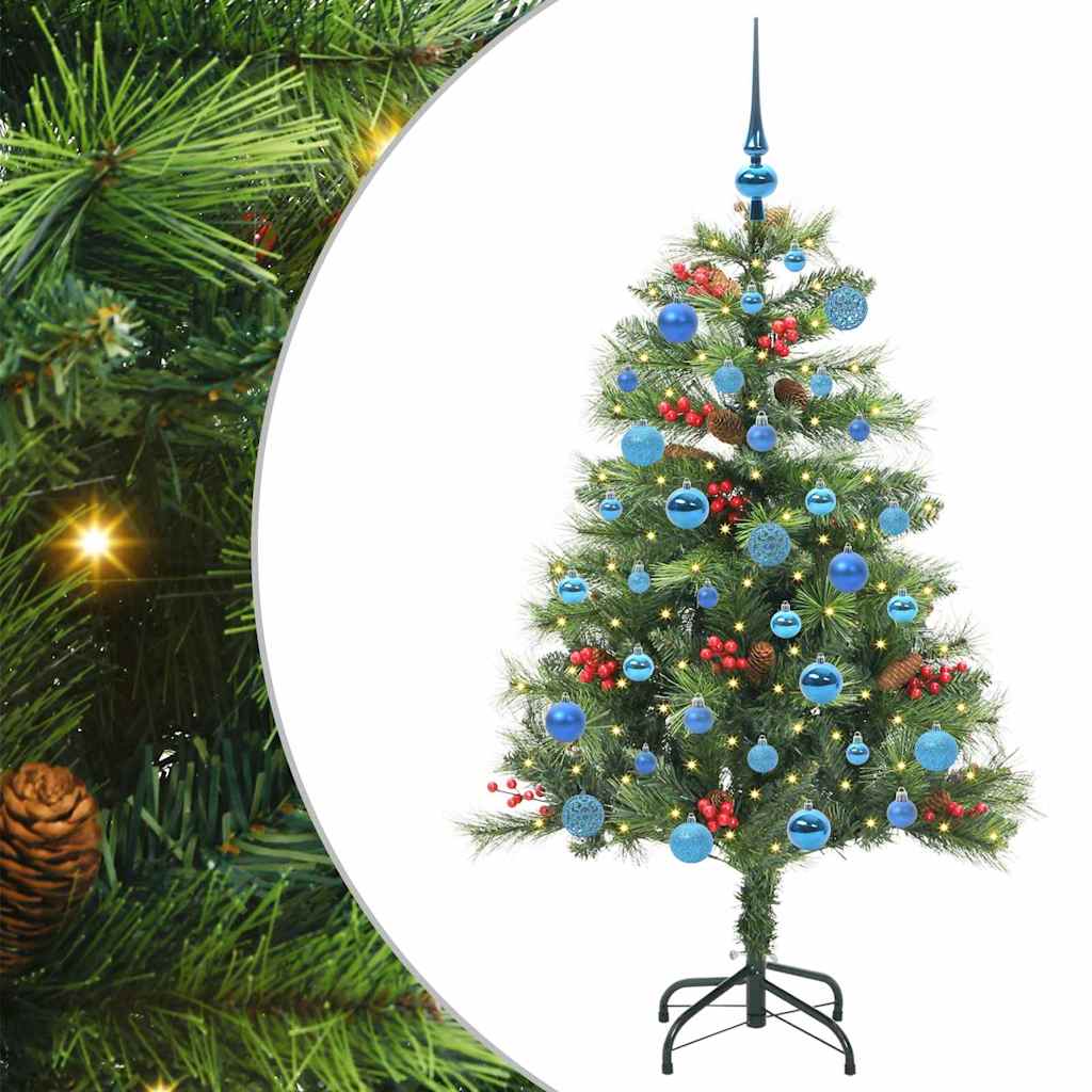 Sapin de Noël artificiel Vert 150 cm PVC et métal - XIOS
