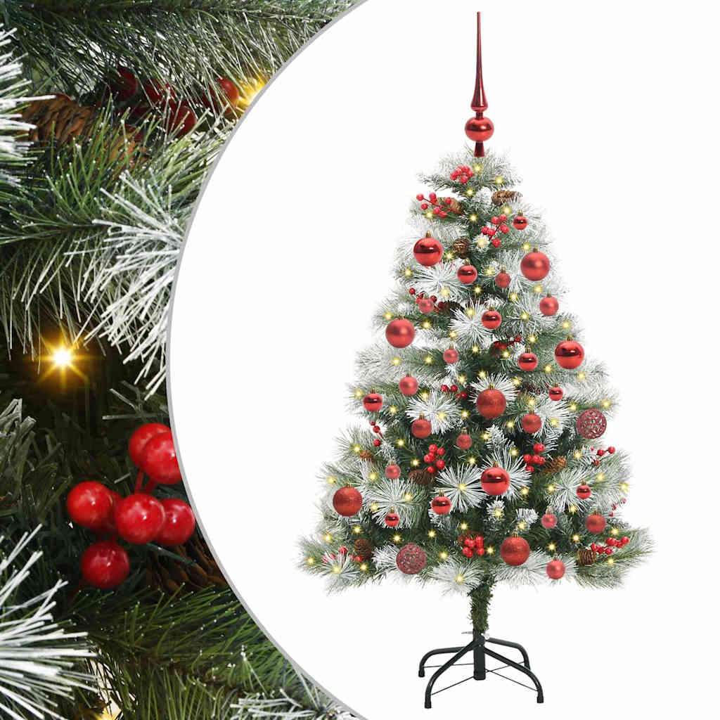 Sapin de Noël artificiel Vert et blanc 150 cm - XIOS