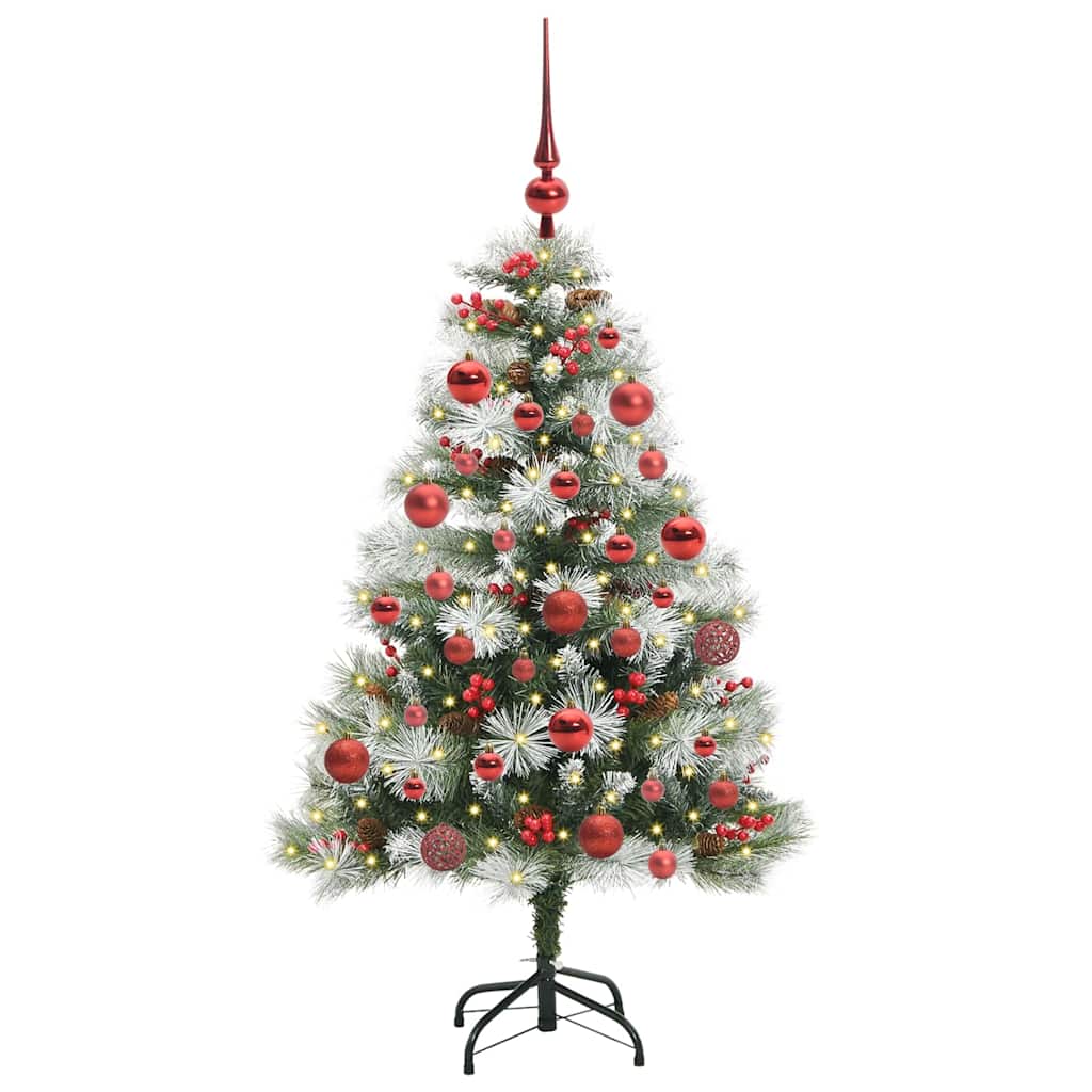 Sapin de Noël artificiel Vert et blanc 150 cm - XIOS