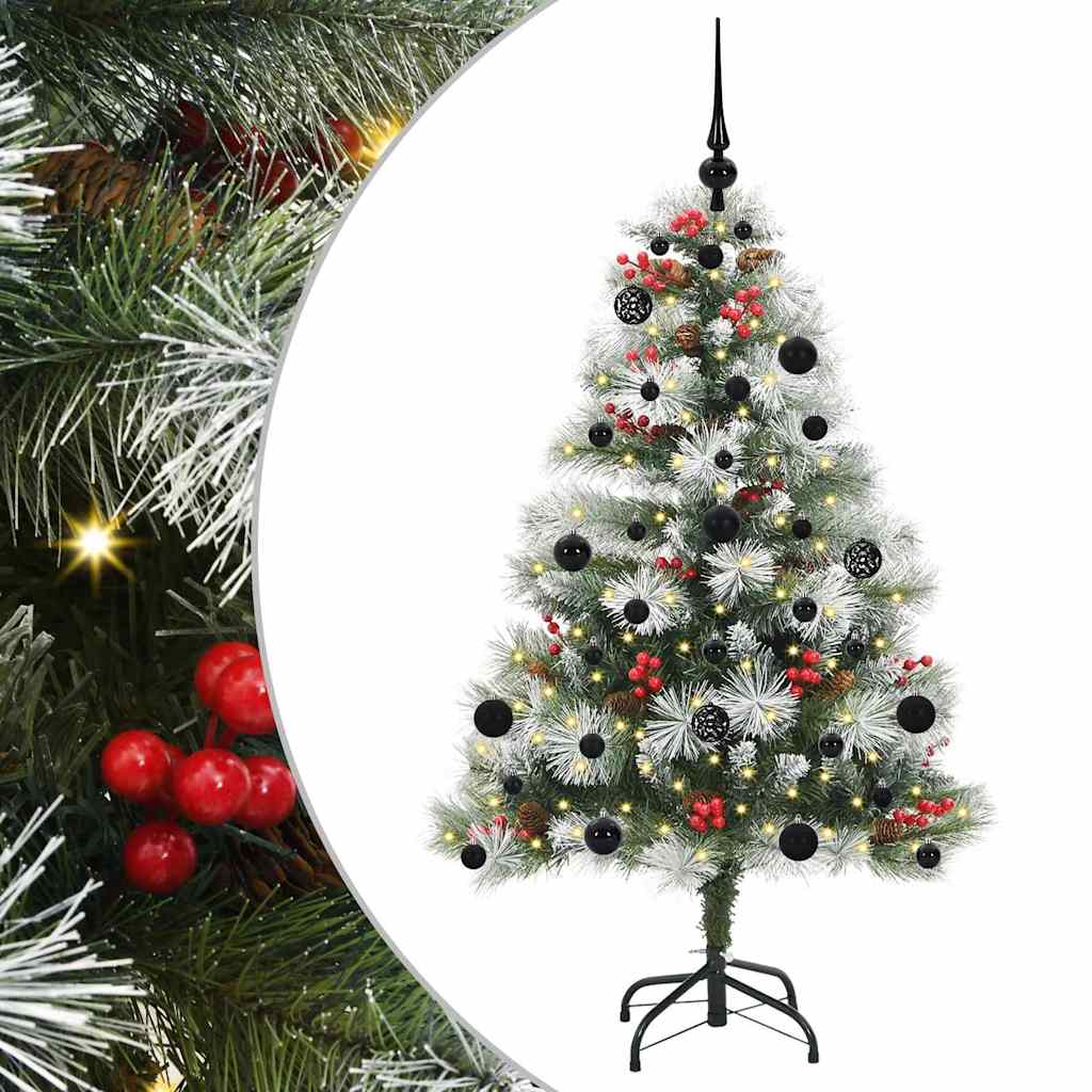 Sapin de Noël artificiel Vert et blanc 150 cm - XIOS
