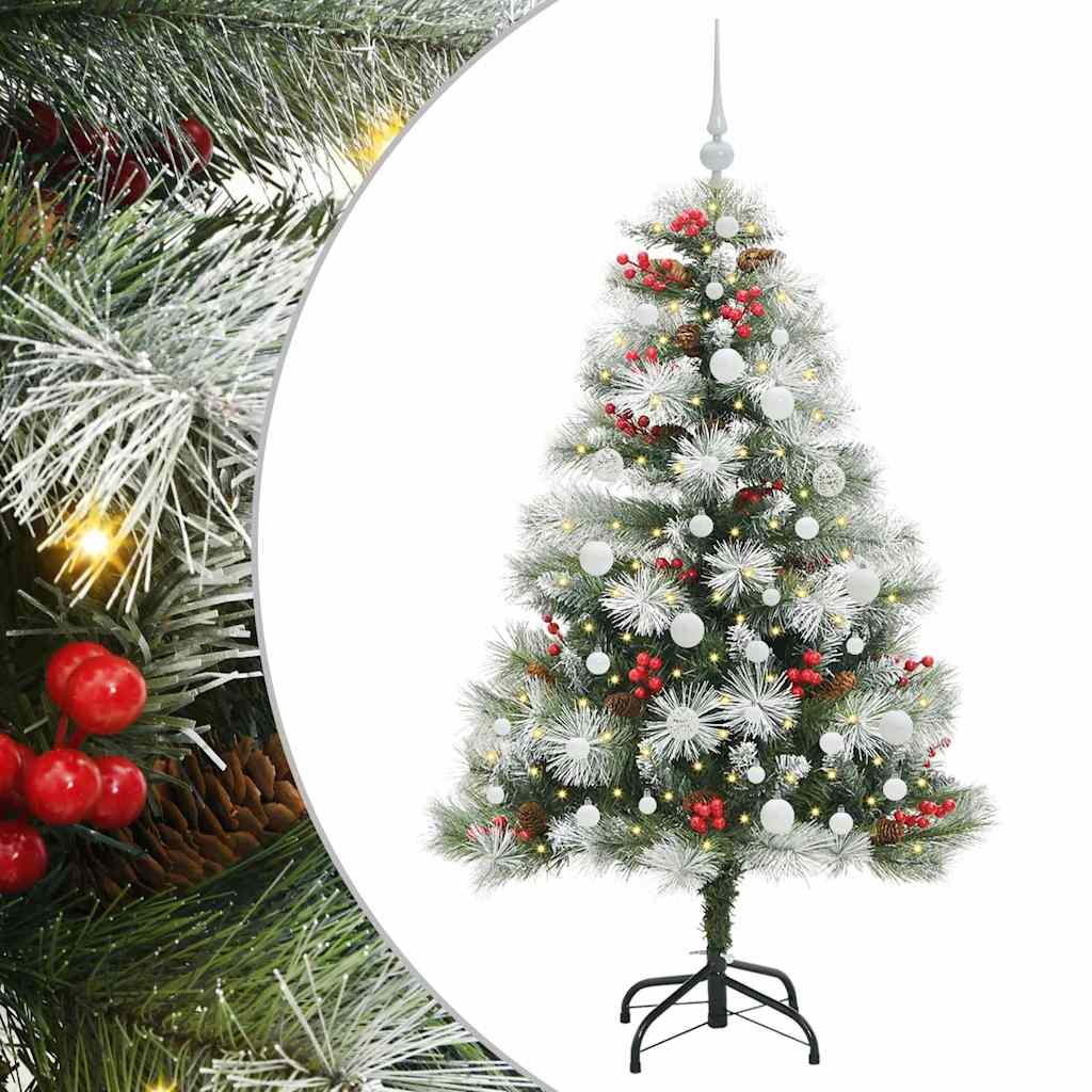 Sapin de Noël artificiel Vert et blanc 150 cm - XIOS
