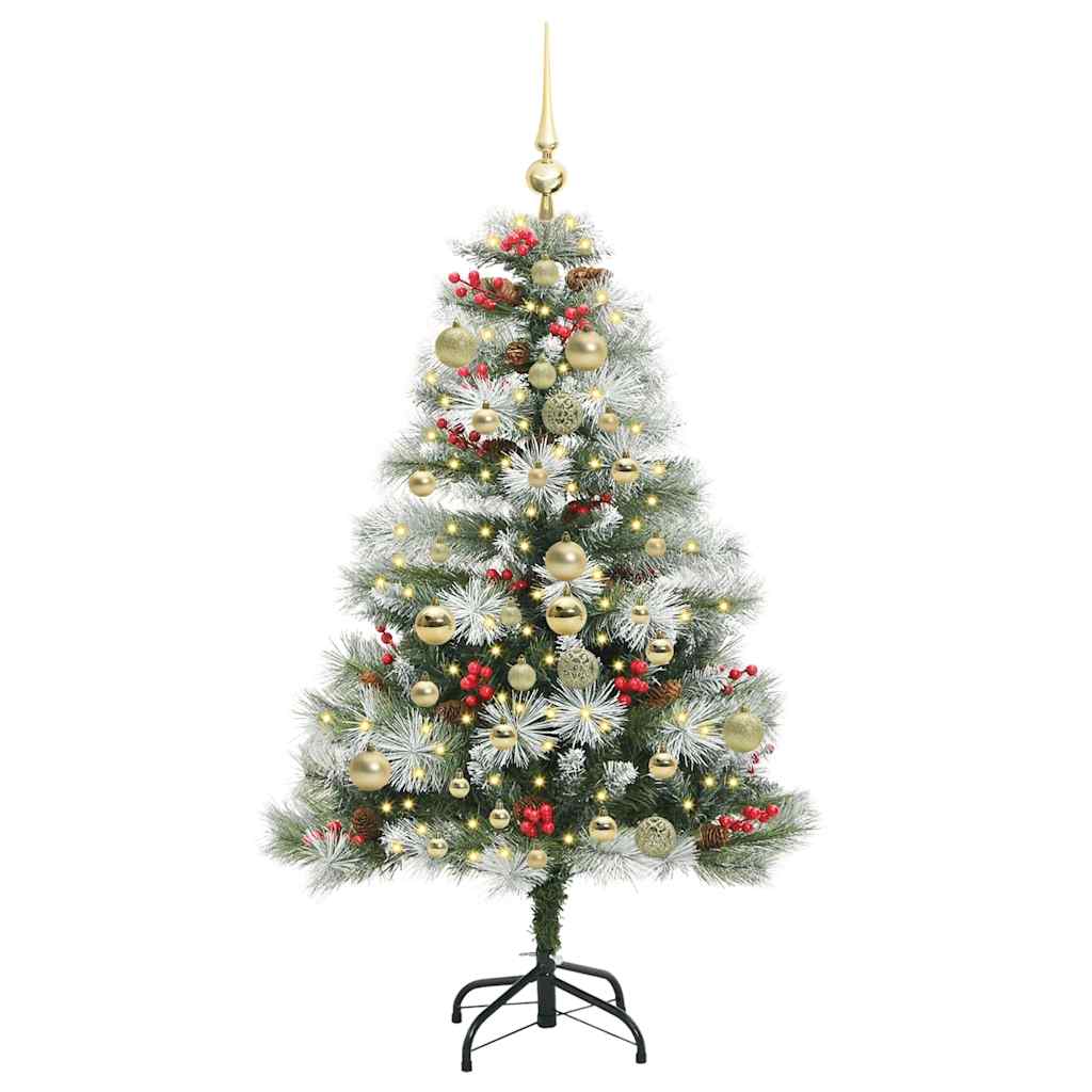 Sapin de Noël artificiel Vert et blanc 150 cm - XIOS
