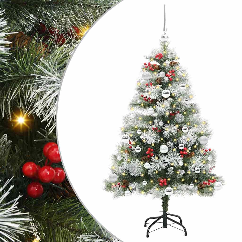 Sapin de Noël artificiel Vert et blanc 150 cm - XIOS
