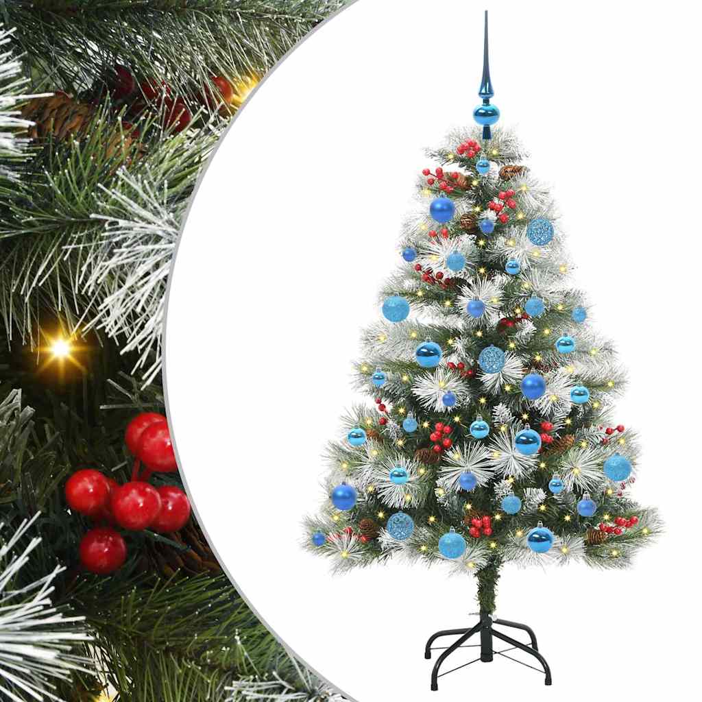 Sapin de Noël artificiel Vert et blanc 150 cm - XIOS