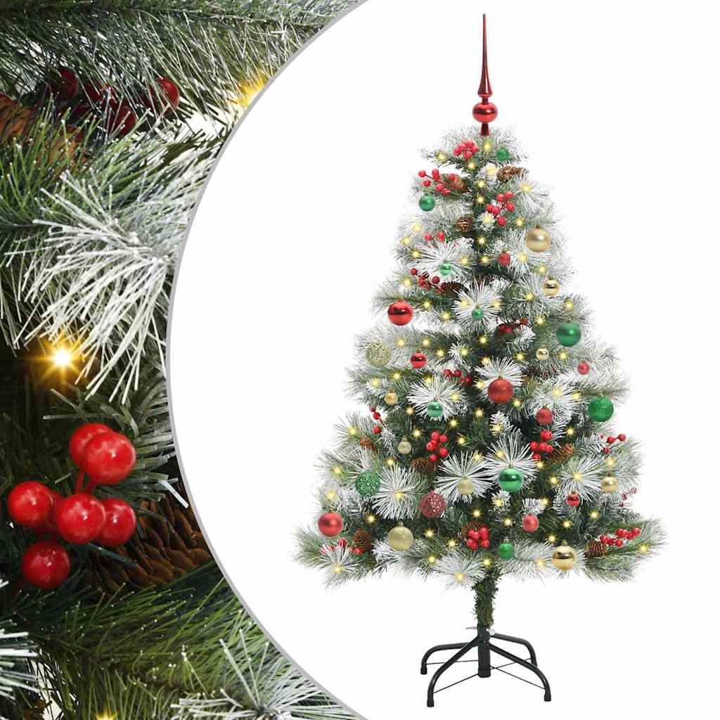 Sapin de Noël artificiel Vert et blanc 150 cm - XIOS