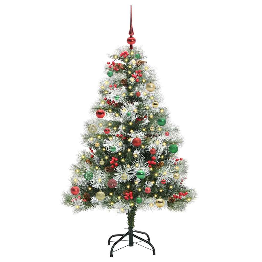 Sapin de Noël artificiel Vert et blanc 150 cm - XIOS