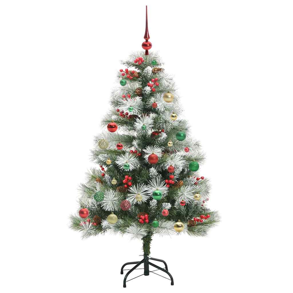 Sapin de Noël artificiel Vert et blanc 150 cm - XIOS