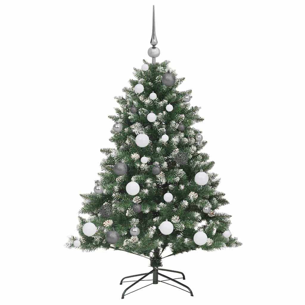 Sapin de Noël artificiel avec 150 LED Vert 85 x 85 x 120 cm - XIOS