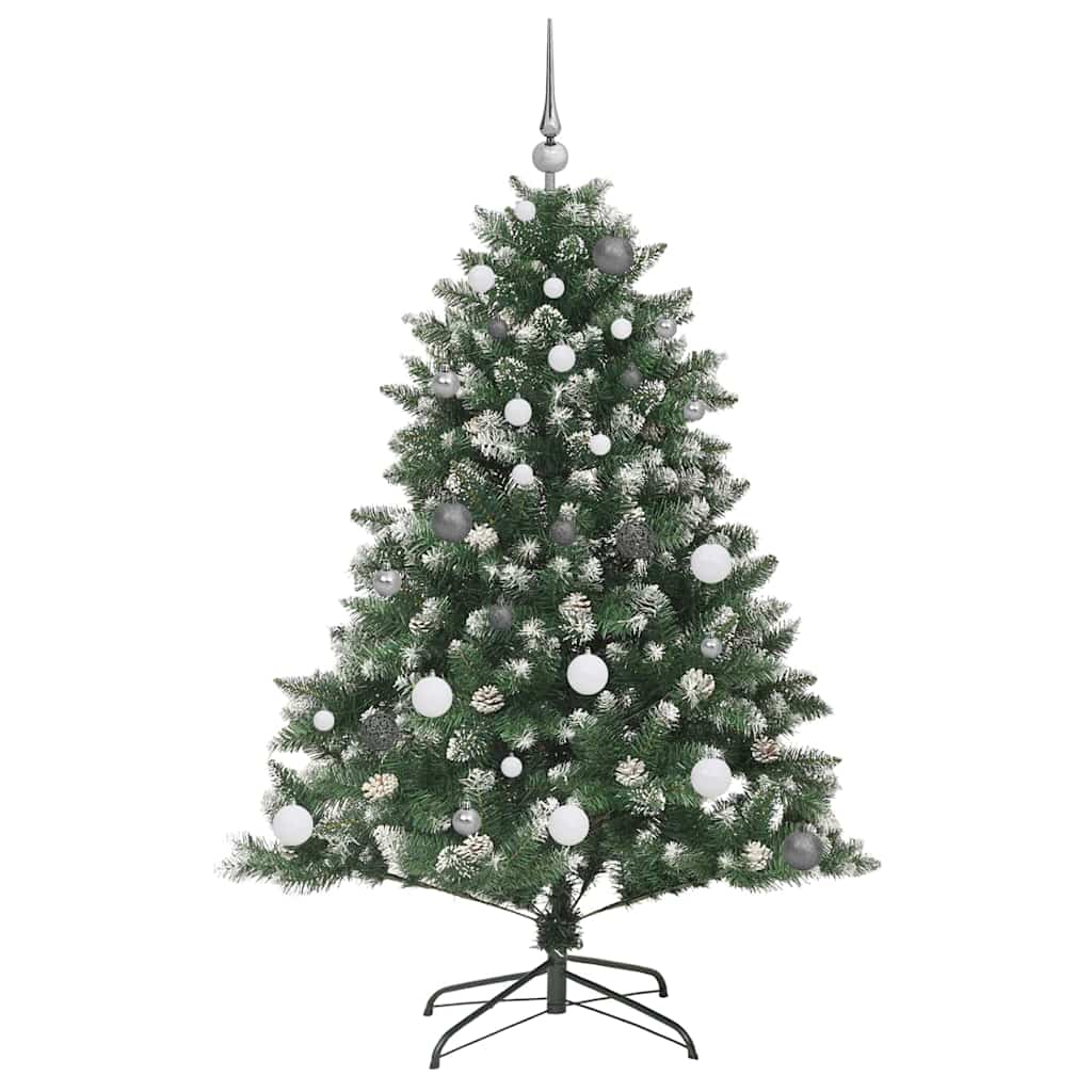 Sapin de Noël artificiel avec 150 LED Vert 105 x 105 x 150 cm - XIOS