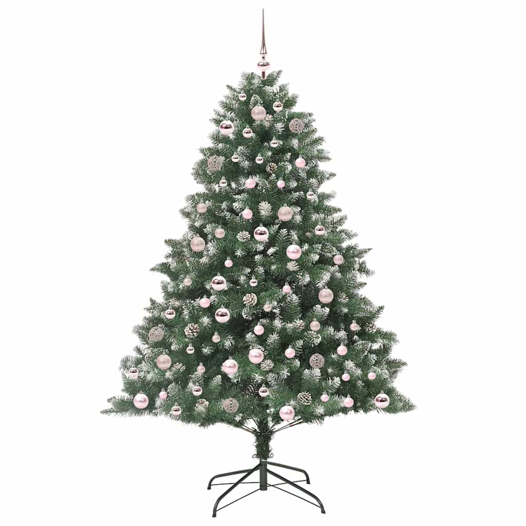 Sapin de Noël artificiel avec 300 LED Vert 126 x 126 x 180 cm - XIOS