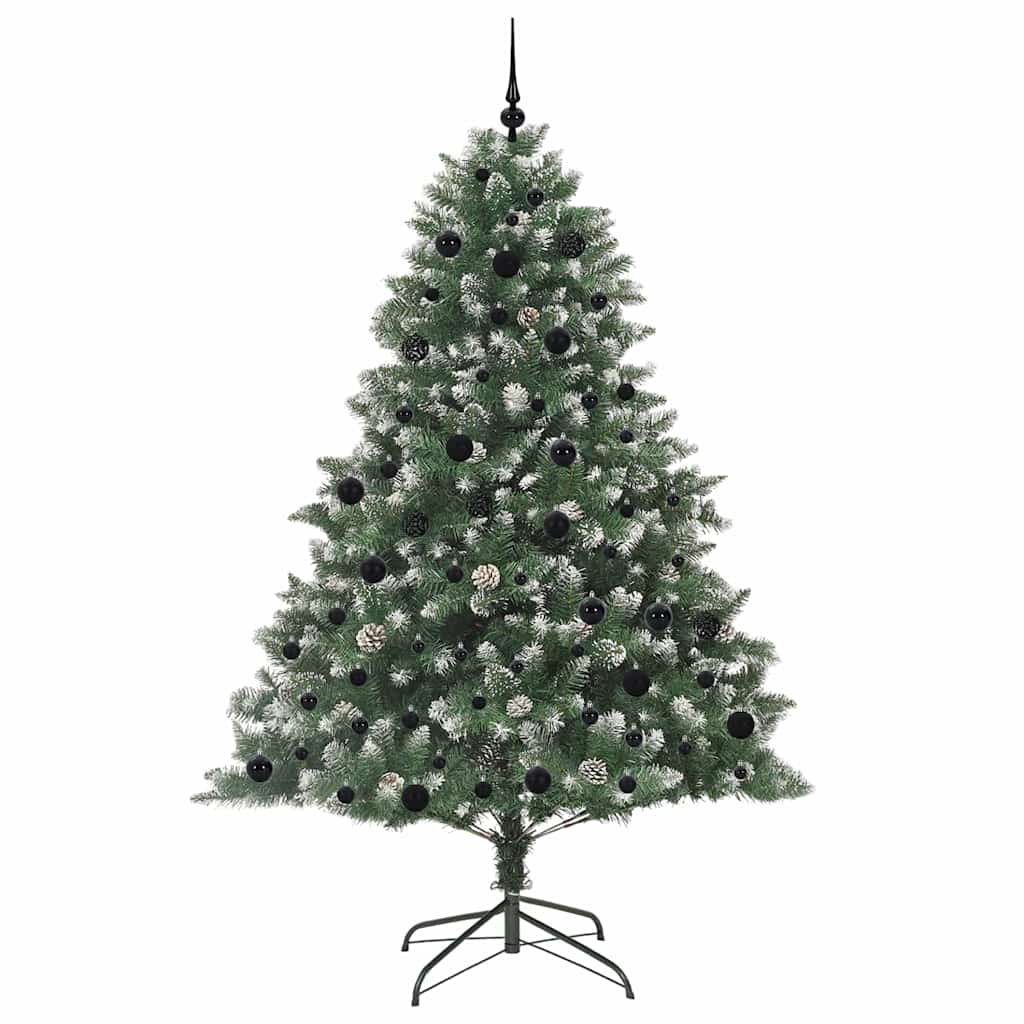 Sapin de Noël artificiel avec 300 LED Vert 140 x 140 x 210 cm - XIOS
